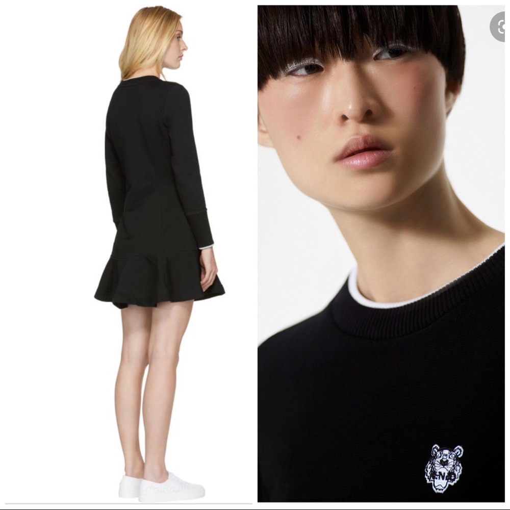 👯‍♀️Host Pick⚡️Kenzo Tiger Crest Fit & FlareDress - Picture 2 of 8